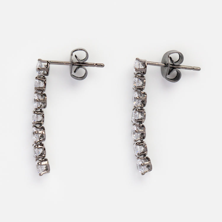 Linear Tennis Earrings