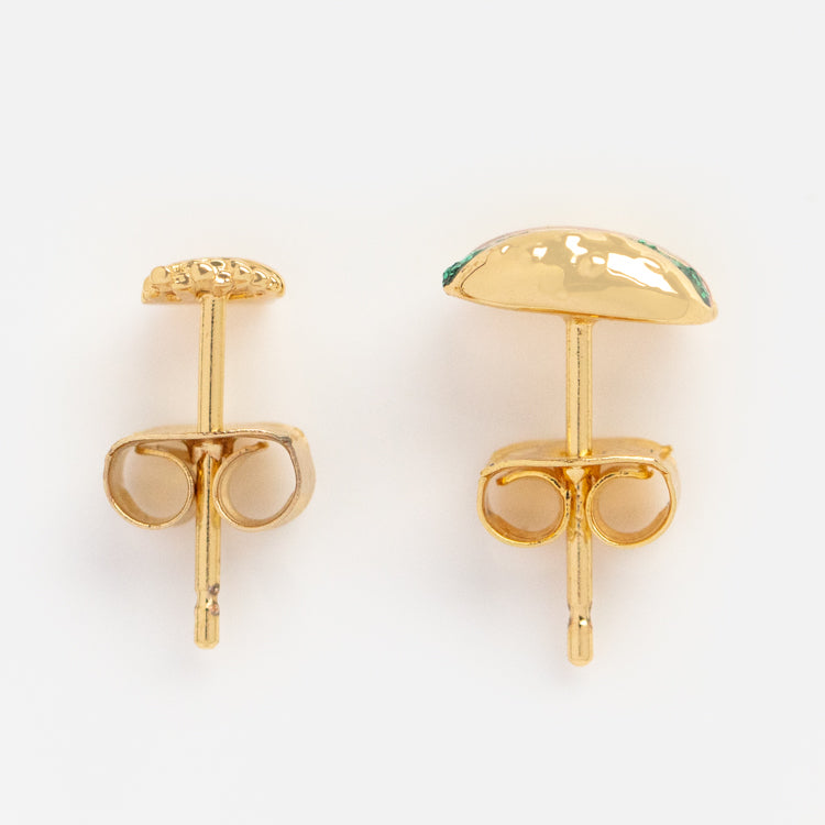 Hamburger and French Fry Stud Earrings