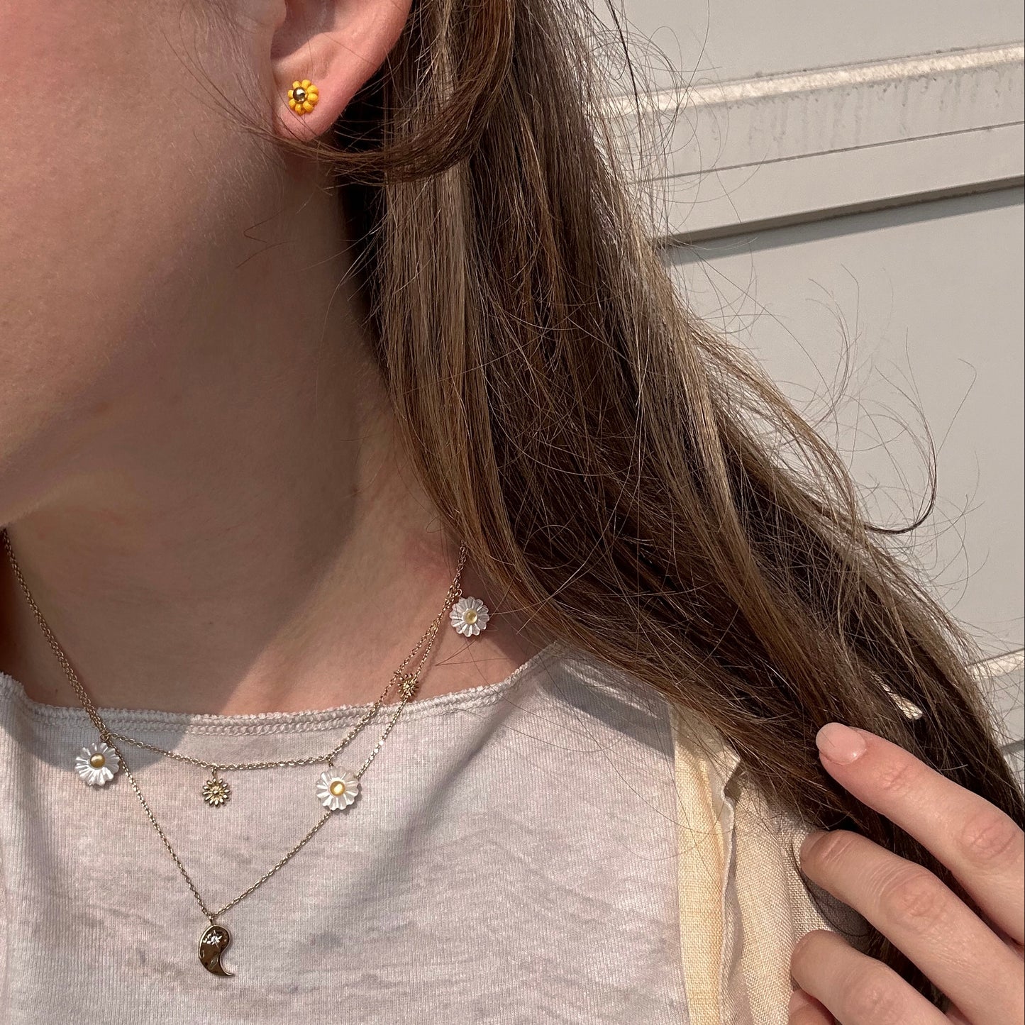 The Summer I Turned Pretty Daisy Charm Necklace