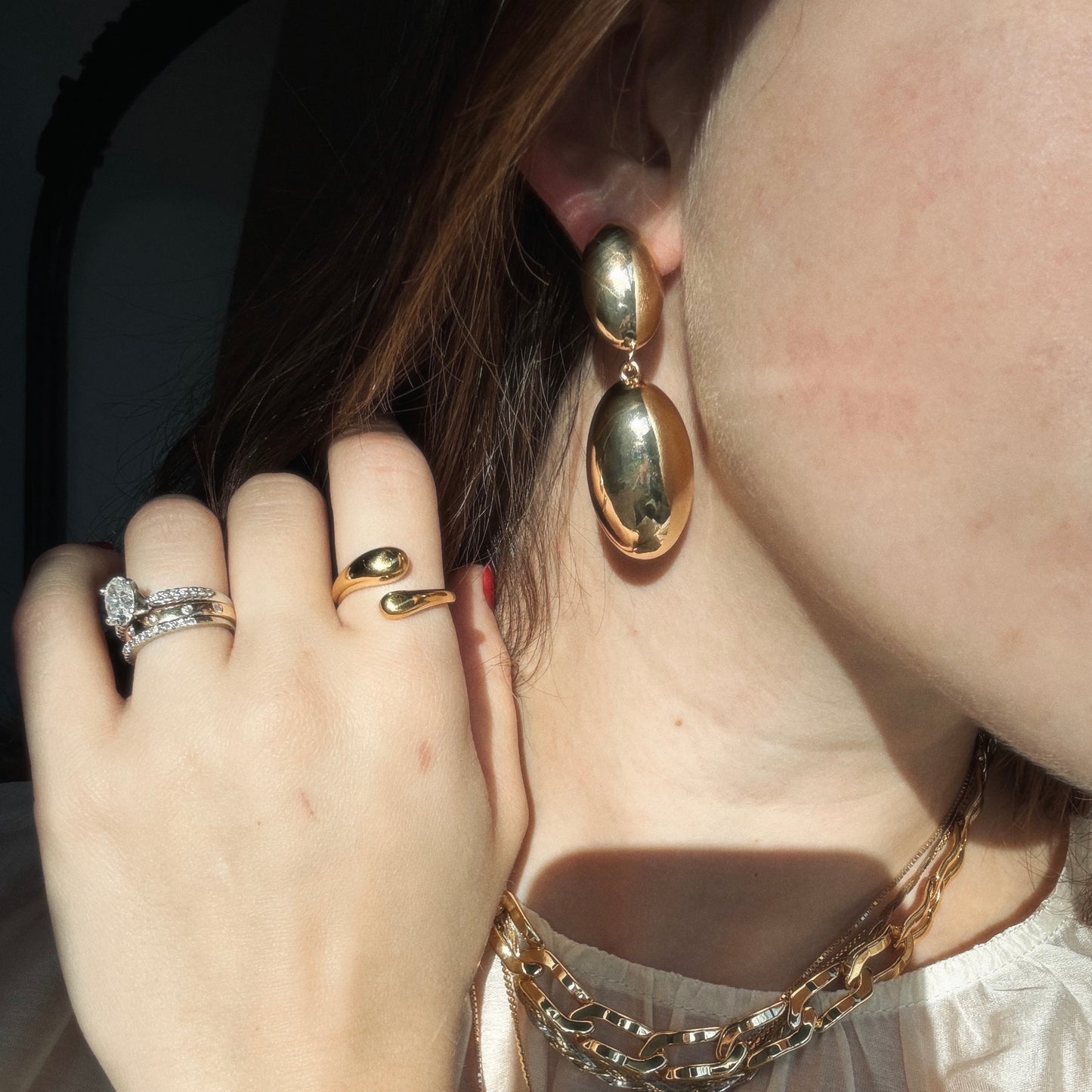 Double Dome Ring