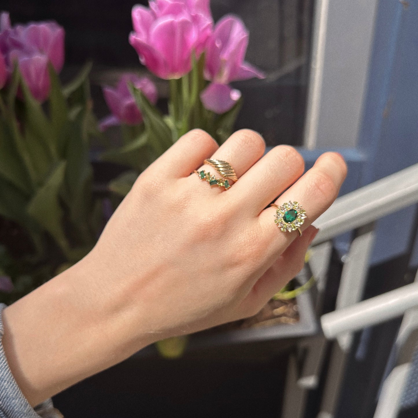 Solid Gold 2024 May Capsule Classic Emerald Ring