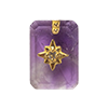 Crystal Amulets-Amethyst