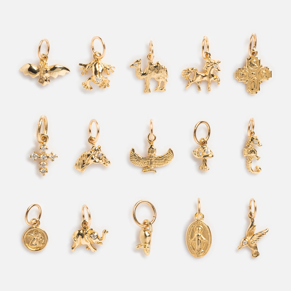 14k Littlest Charms by Charlie and Marcelle