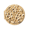 Lockets-Floral Etched Locket