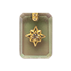 Crystal Amulets-Flame Aura Quartz