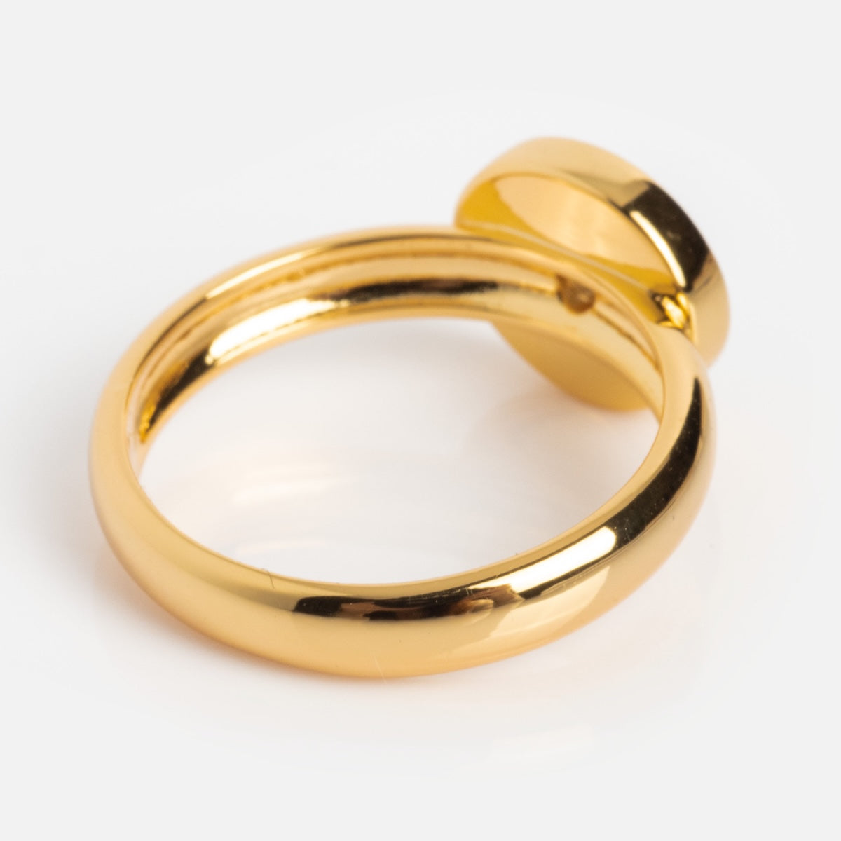 Balia Black Enamel Ring