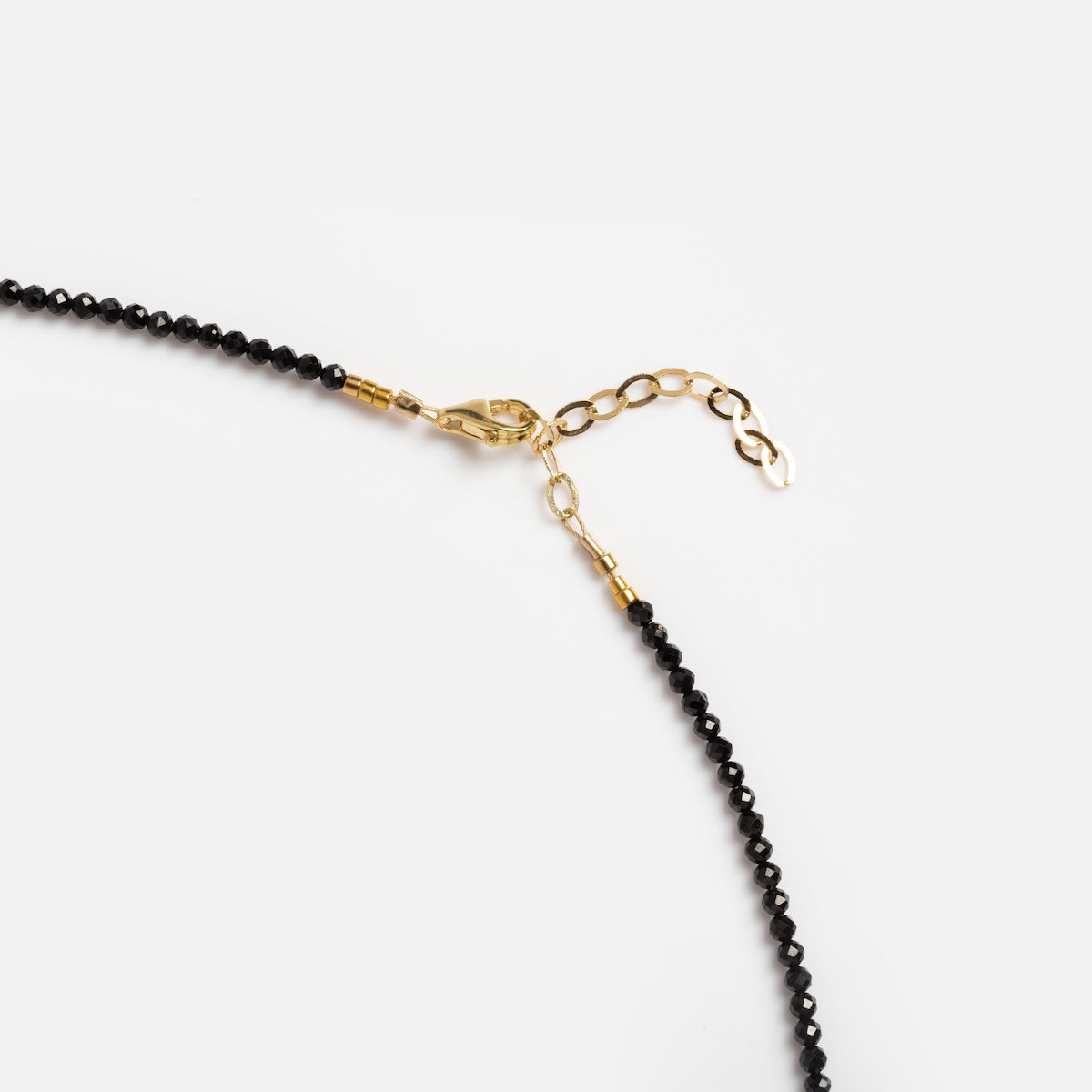 10k Clarity Tiny Gemstone Necklace