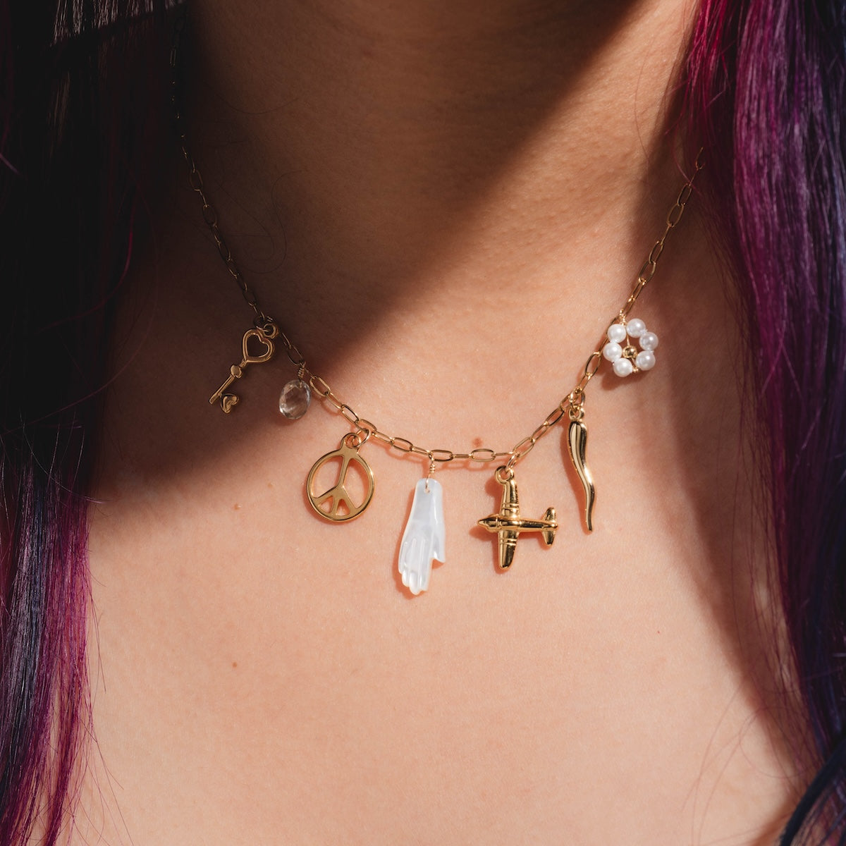 Goals Charm Necklace