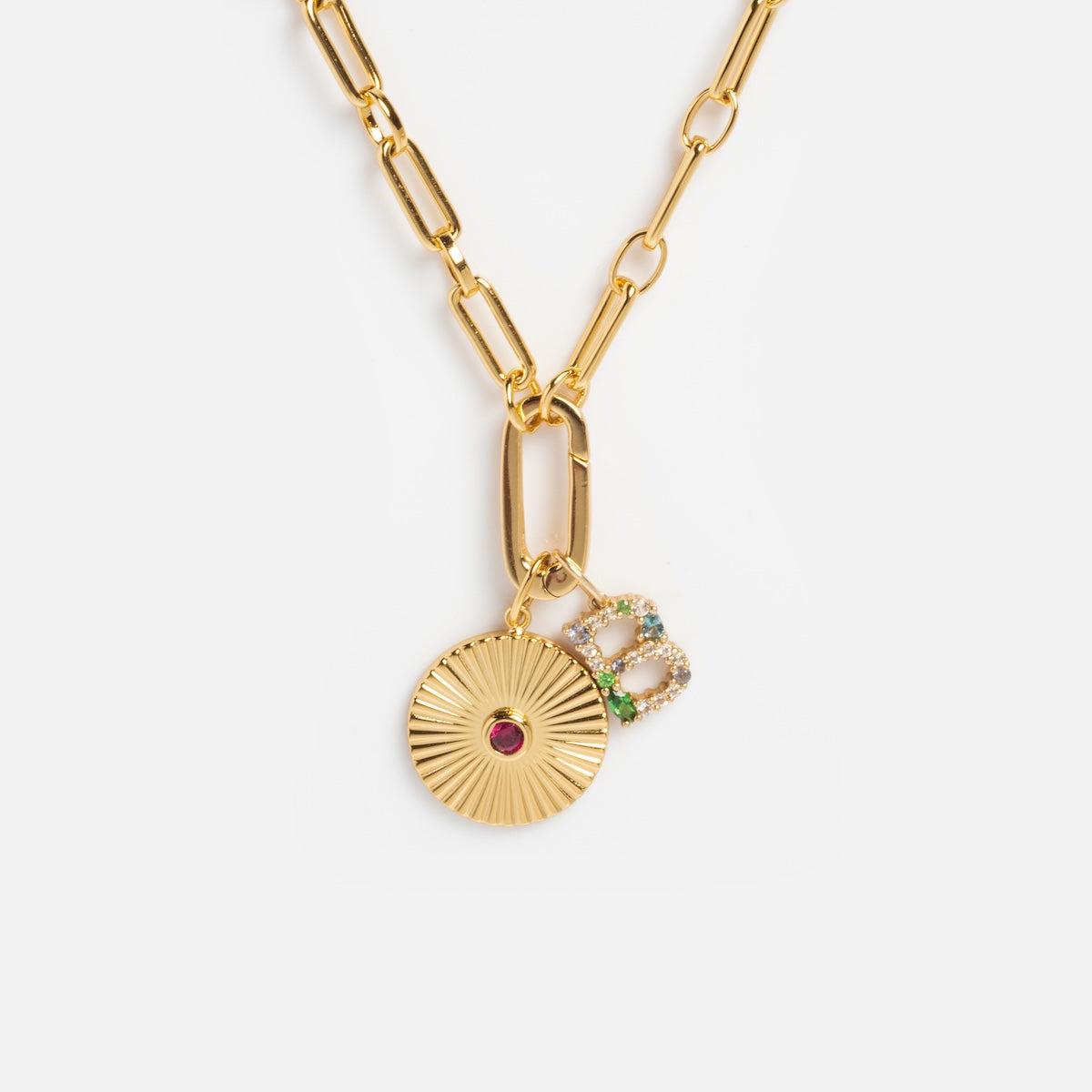 Perfect Start Charm Holder Necklace