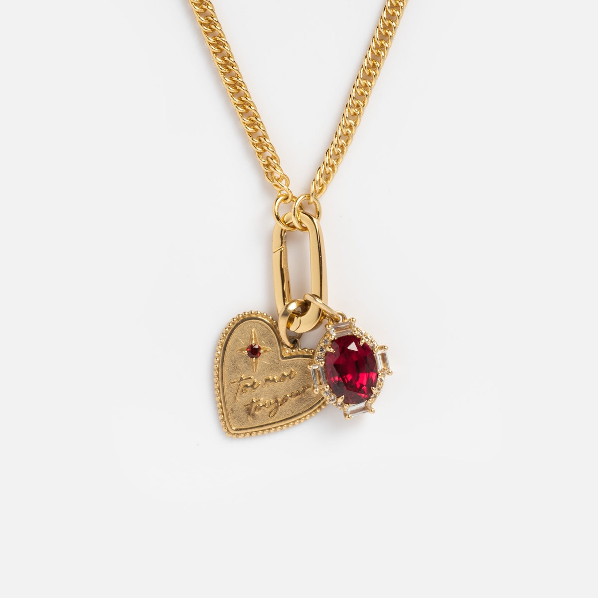 Perfect Start Charm Holder Necklace