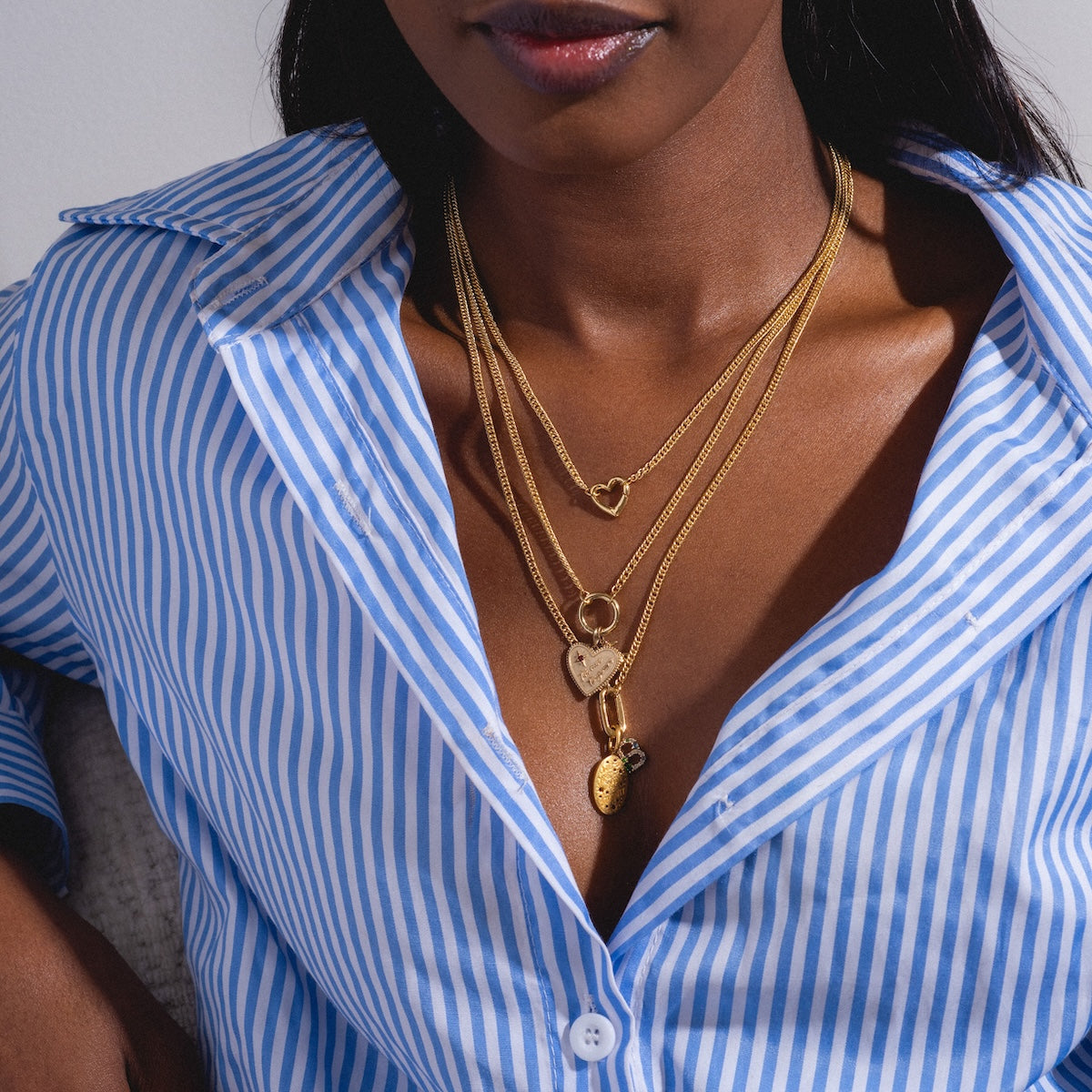 Perfect Start Charm Holder Necklace