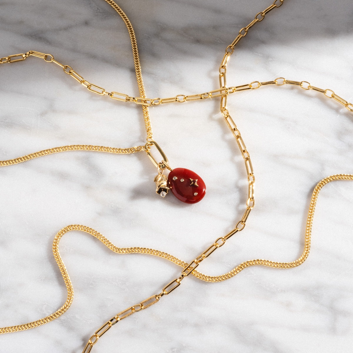 Perfect Start Charm Holder Necklace