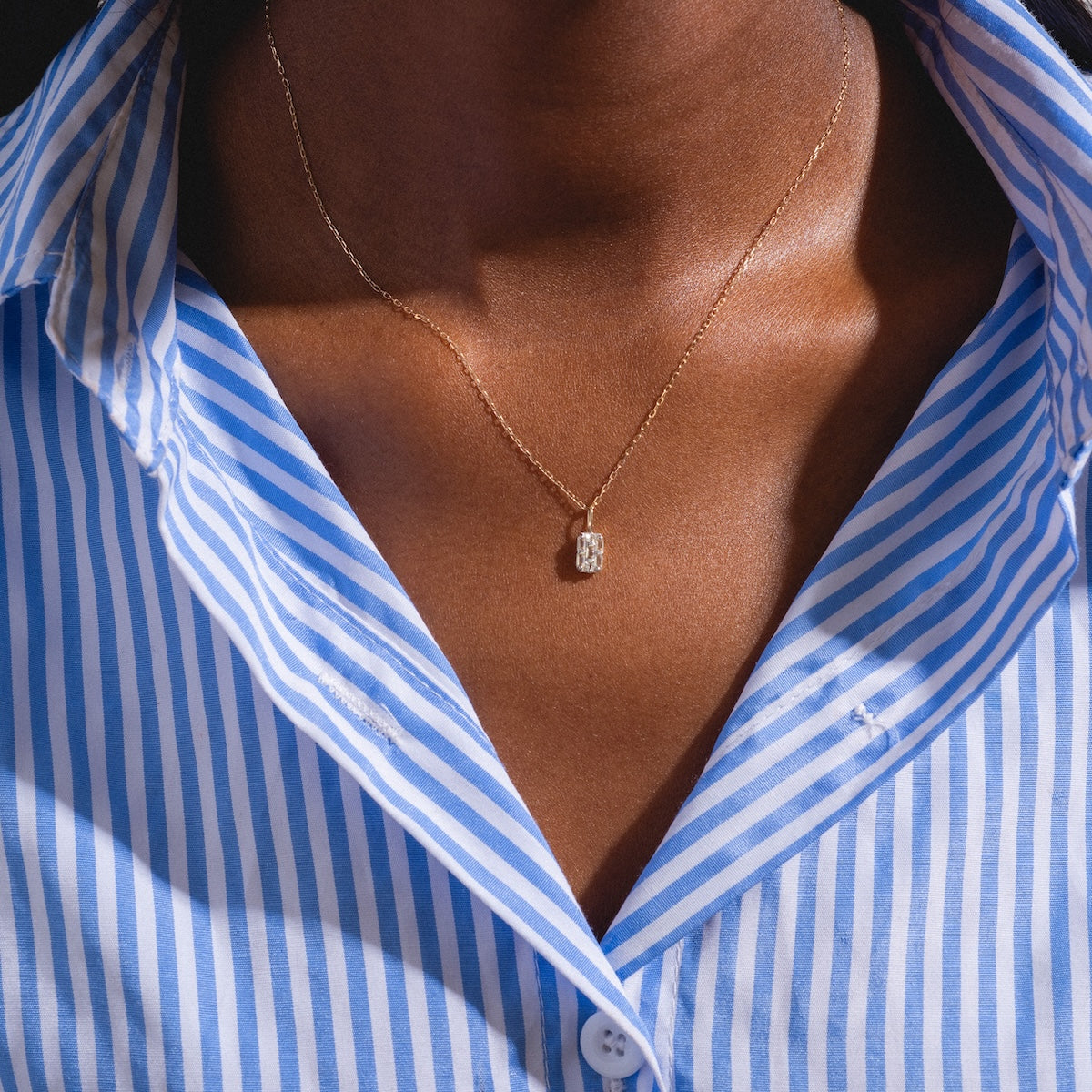 Solid Gold 2025 April Capsule White Topaz Statement Set with Free Gift
