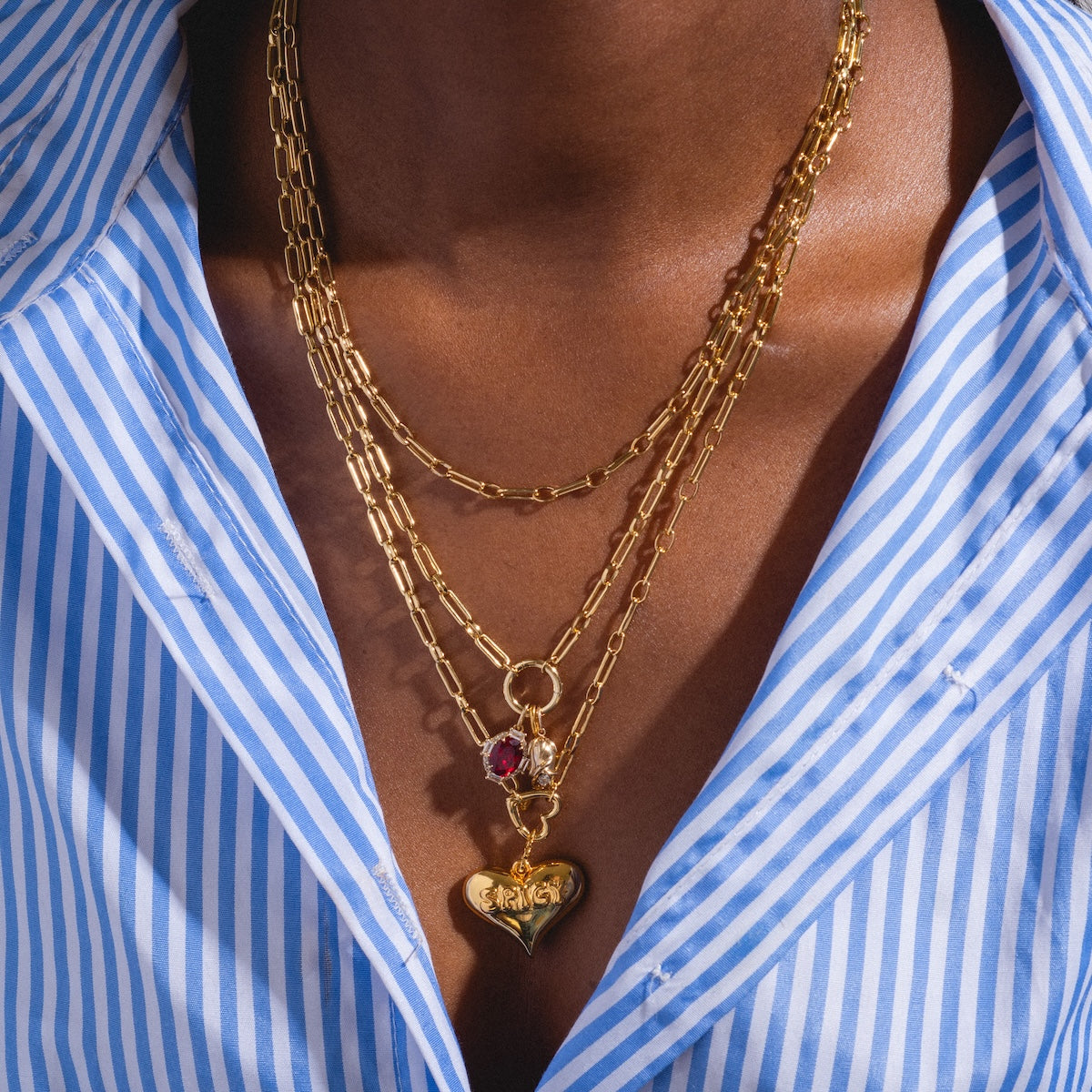 Perfect Start Charm Holder Necklace