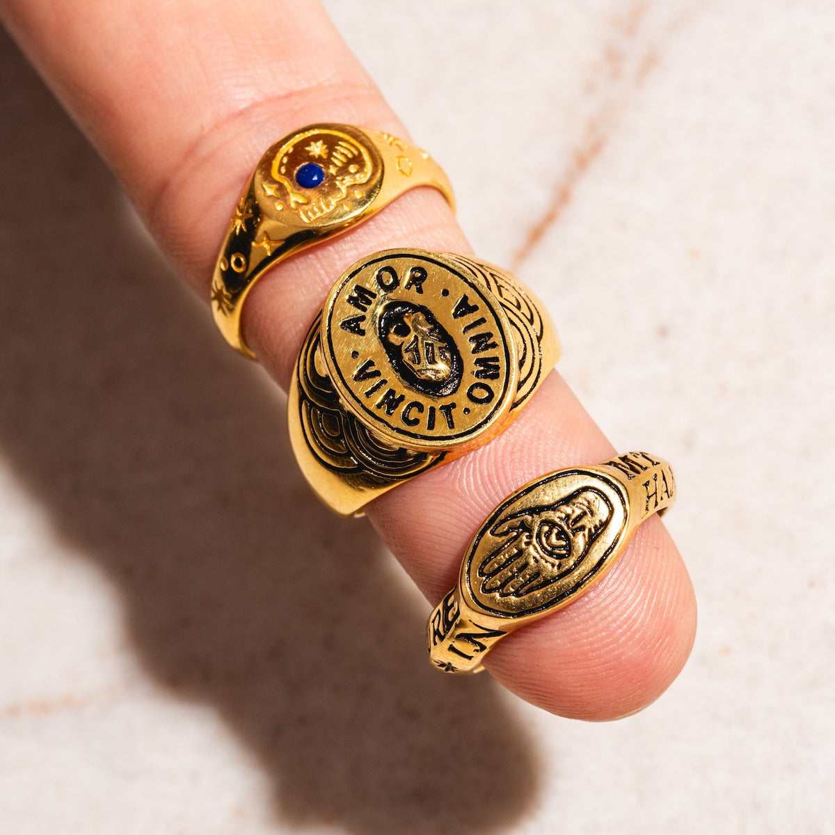 Future In My Hands Signet Ring
