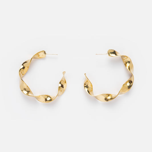 Thick Twisted Hoops