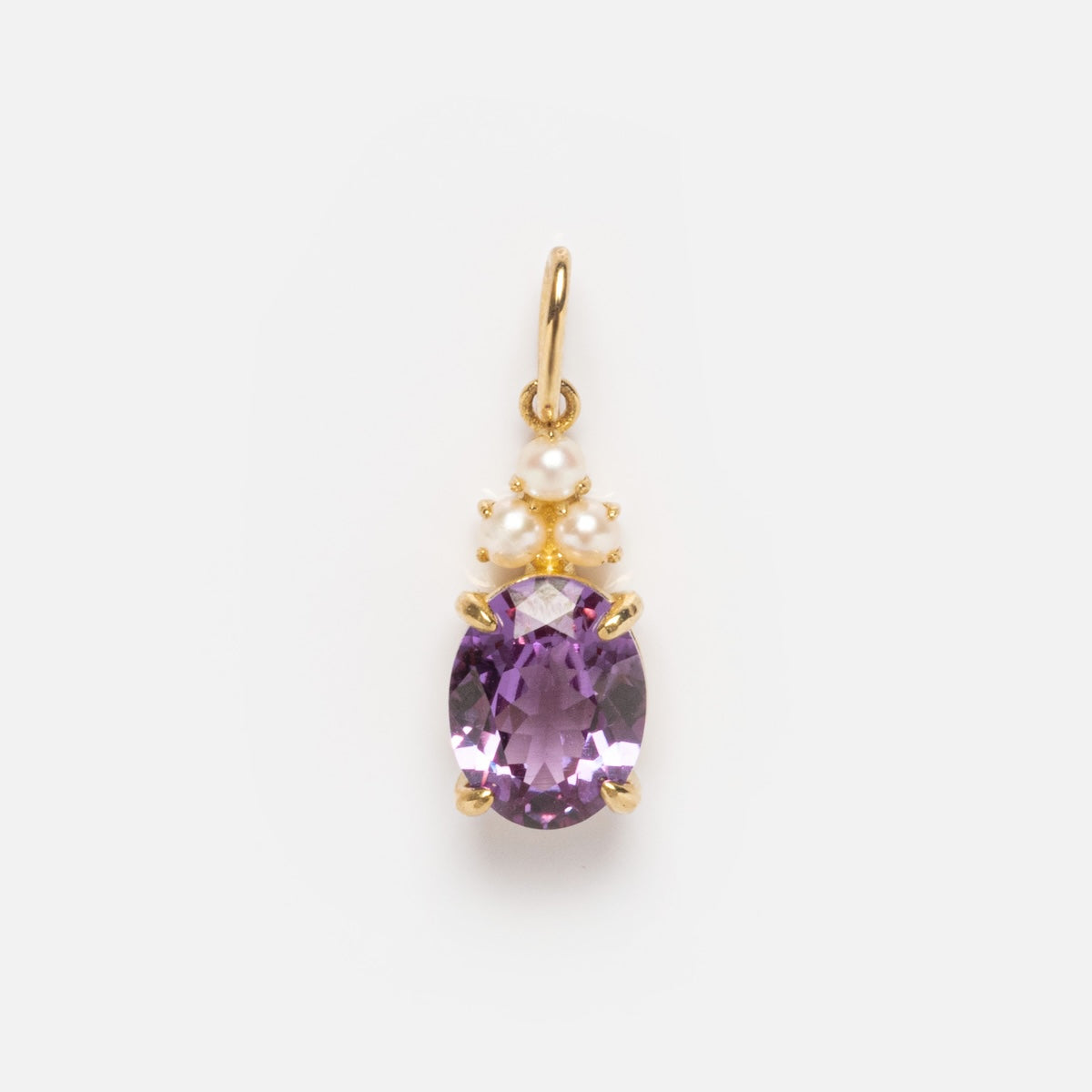 Solid Gold 2024 June Capsule Classic Alexandrite Charm Local Eclectic
