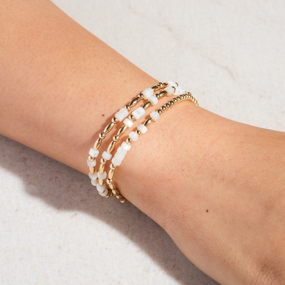Morse Code Stretch Bracelet