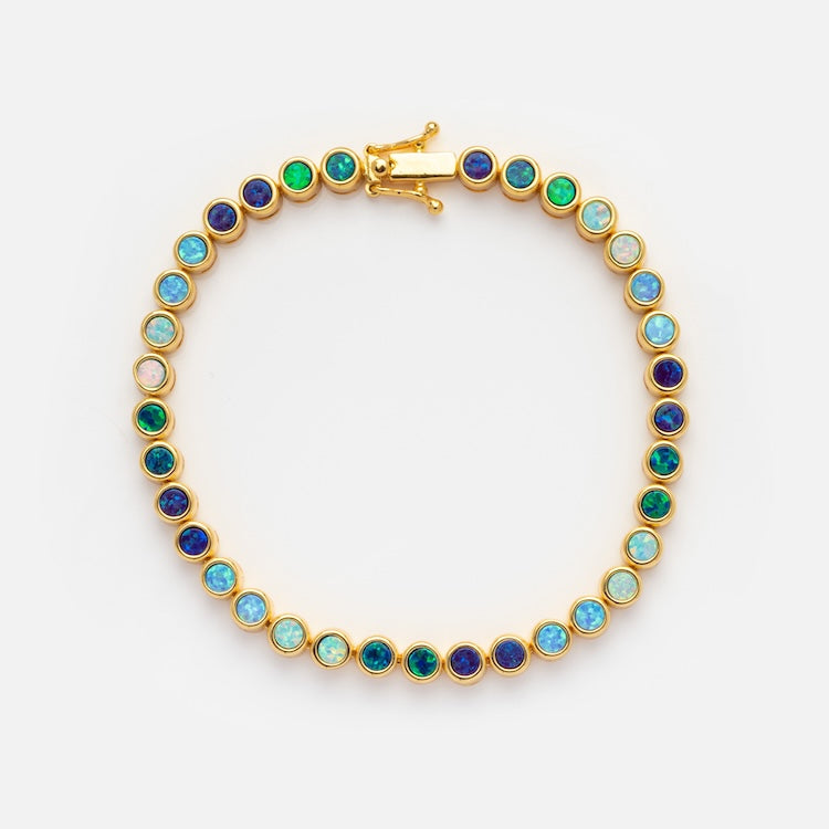 Opal Ombre Tennis Bracelet