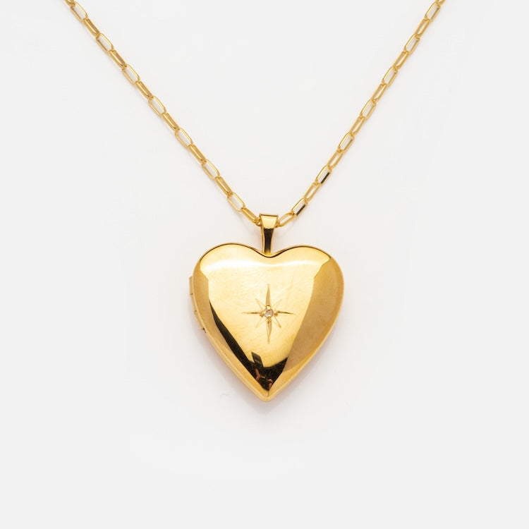 14k Gold Filled Heart of Gold Locket Local Eclectic – local eclectic