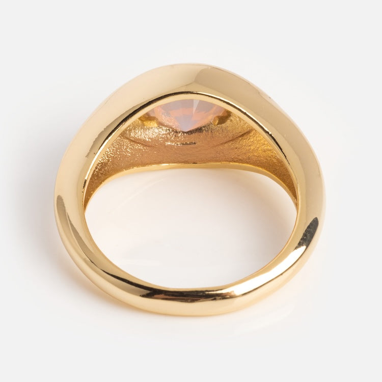 Cora Pink Opal Ring