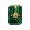 Crystal Amulets-Malachite