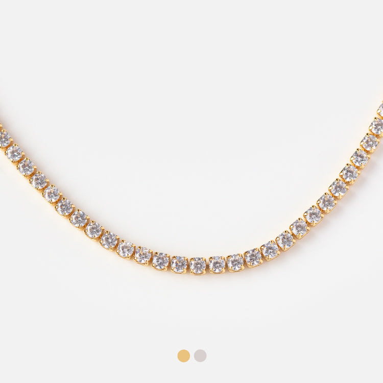 90s Baby Tennis Necklace