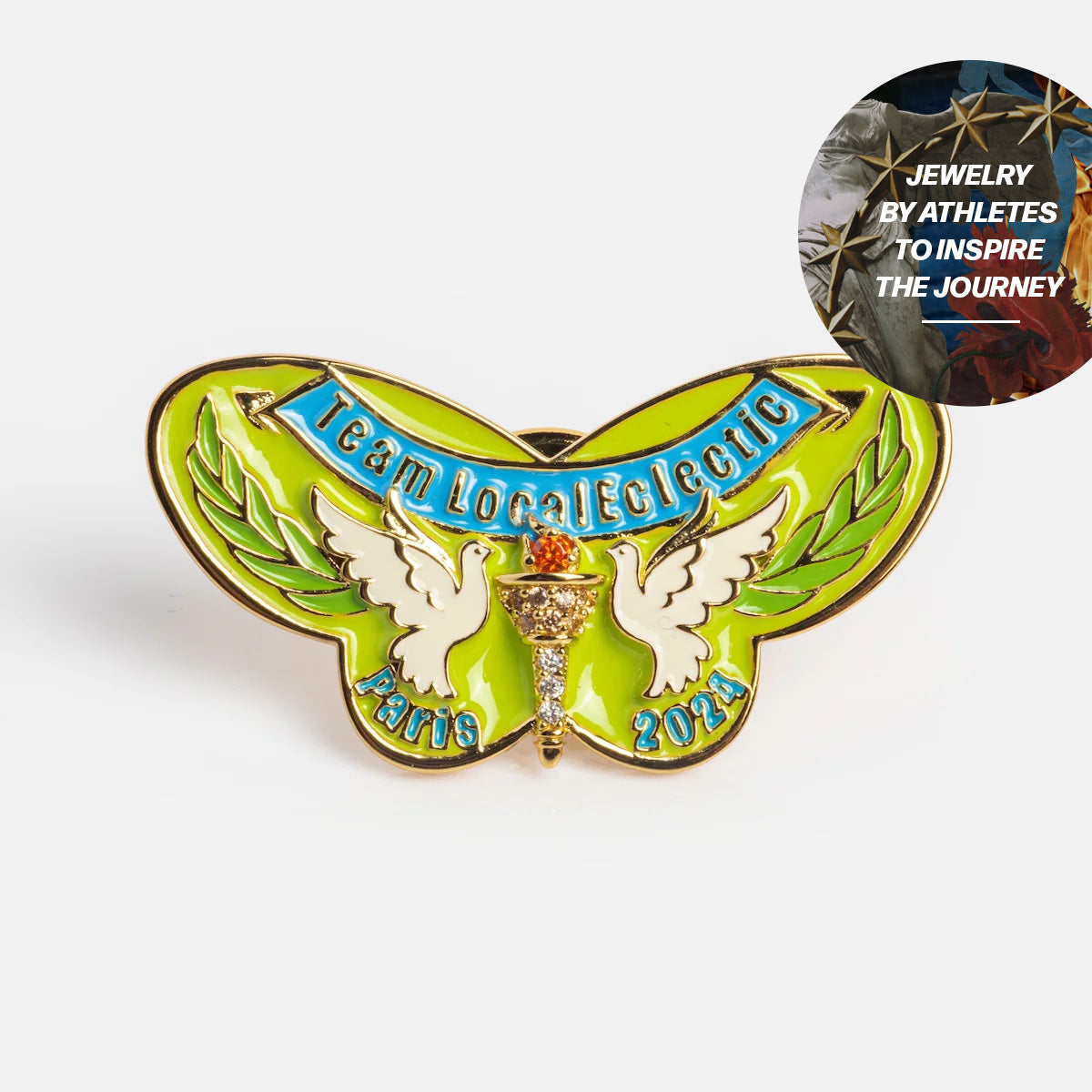 Team Local Eclectic 2024 Olympics Pin