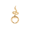Add a Solid Gold Charm Clip-Snake Clip