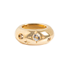 Spacers-Moonstone and White Topaz