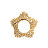 Spacers-White Topaz Pave Star