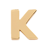 Bold Letters-K