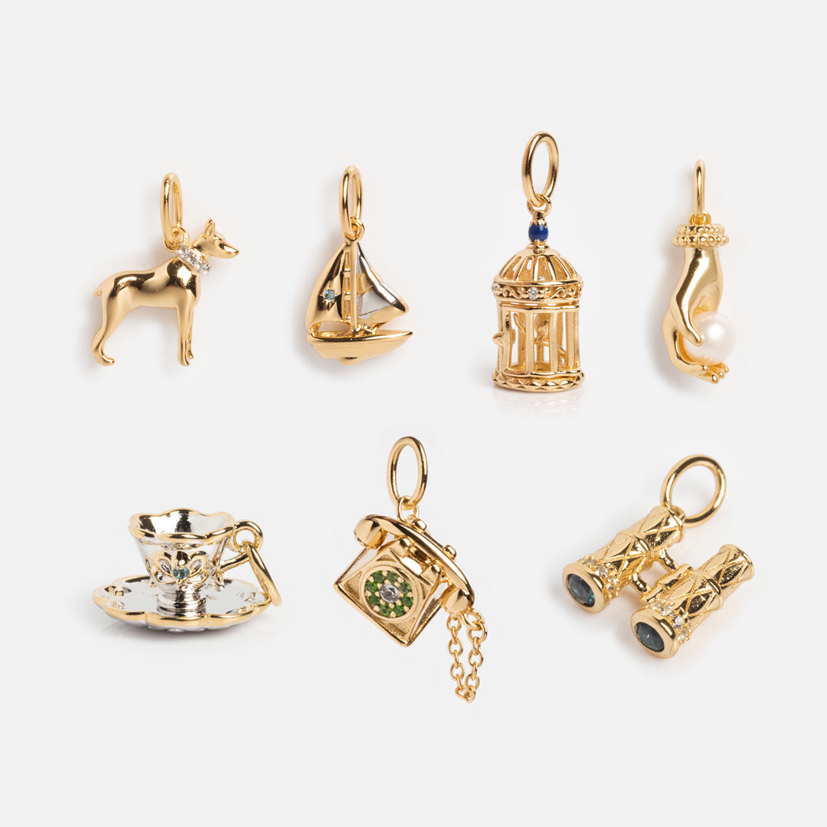 Vintage Inspired Trinket Charm