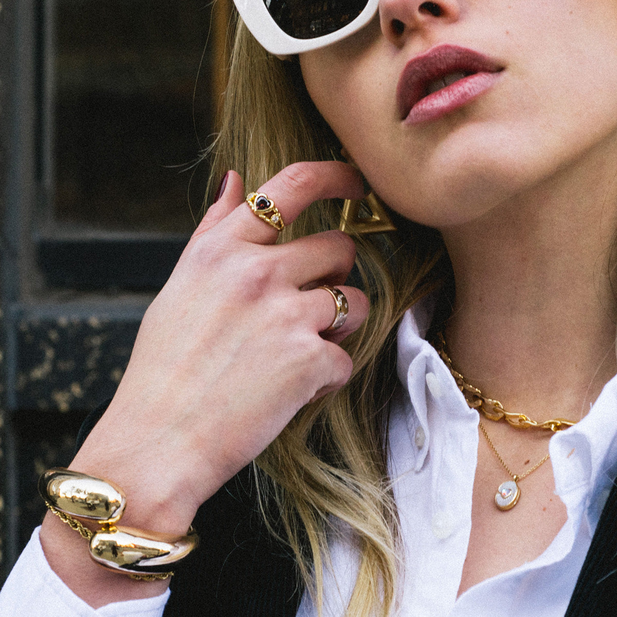 Mother Of Pearl Dive in Deep Locket