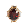 Vintage Inspired Birthstones-Garnet