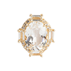Vintage Inspired Birthstones-White Topaz