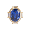 Vintage Inspired Birthstones-Blue Sapphire