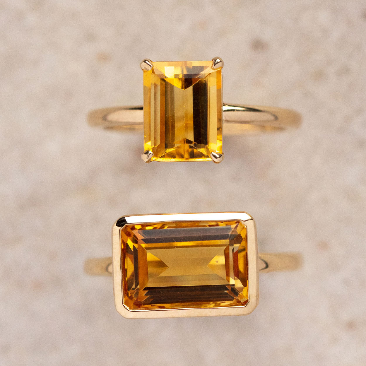 Arizona Citrine Ring