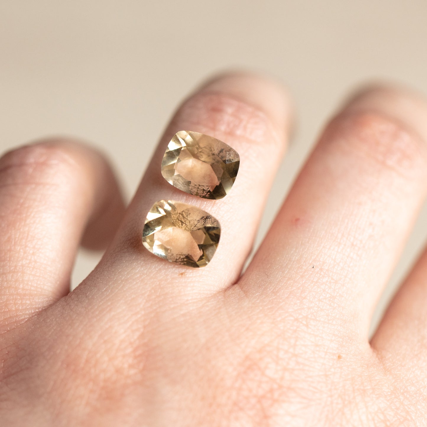Cushion Lemon Topaz Loose Gemstone