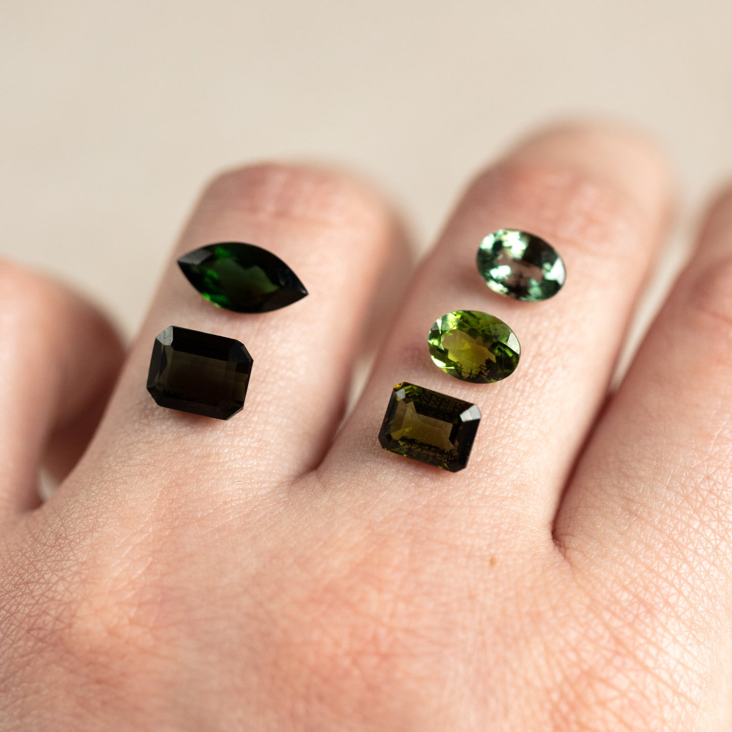 Marquise Green Tourmaline Loose Gemstone