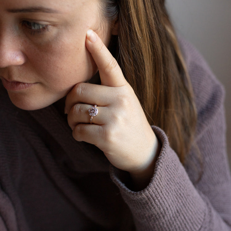 Vintage Star Compass Ring