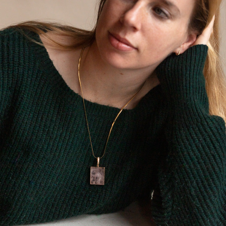 Crystal Pendant Necklace