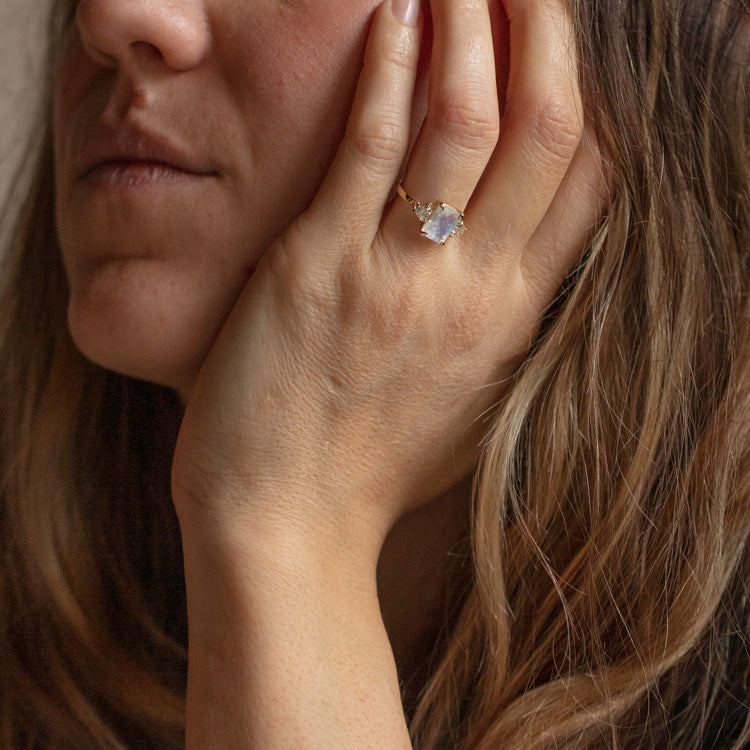 Empress Moonstone Ring