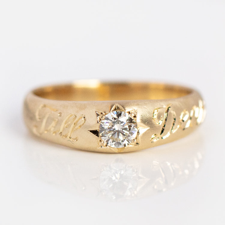 Till Death Wedding Ring