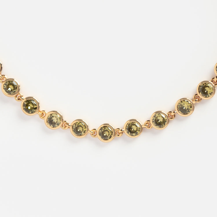 Crystal Heart Pendant Dainty 18k Gold Necklace Cz Open 