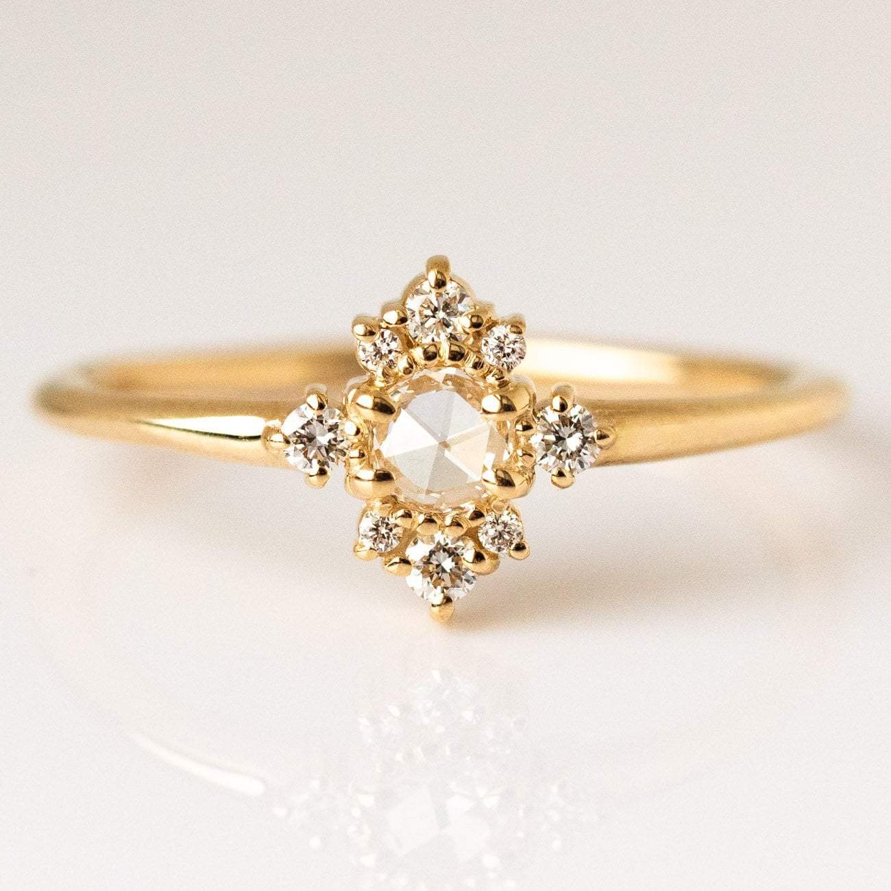 Andromeda Cluster Diamond Ring rings Everett