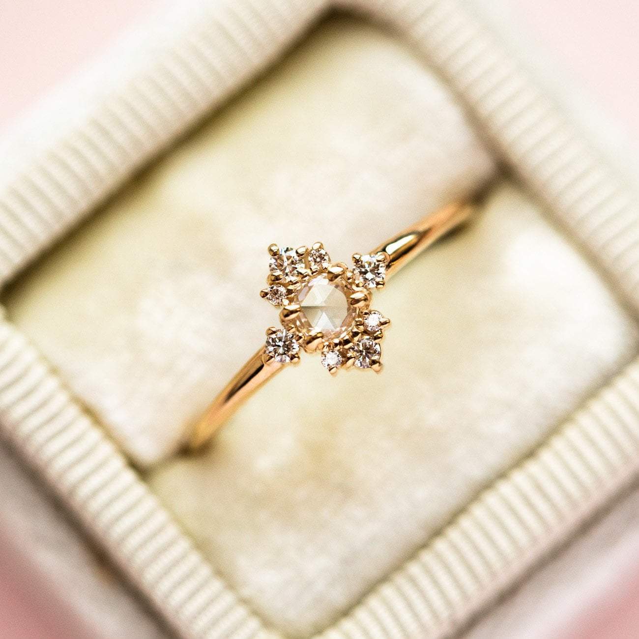 Andromeda Cluster Diamond Ring rings Everett