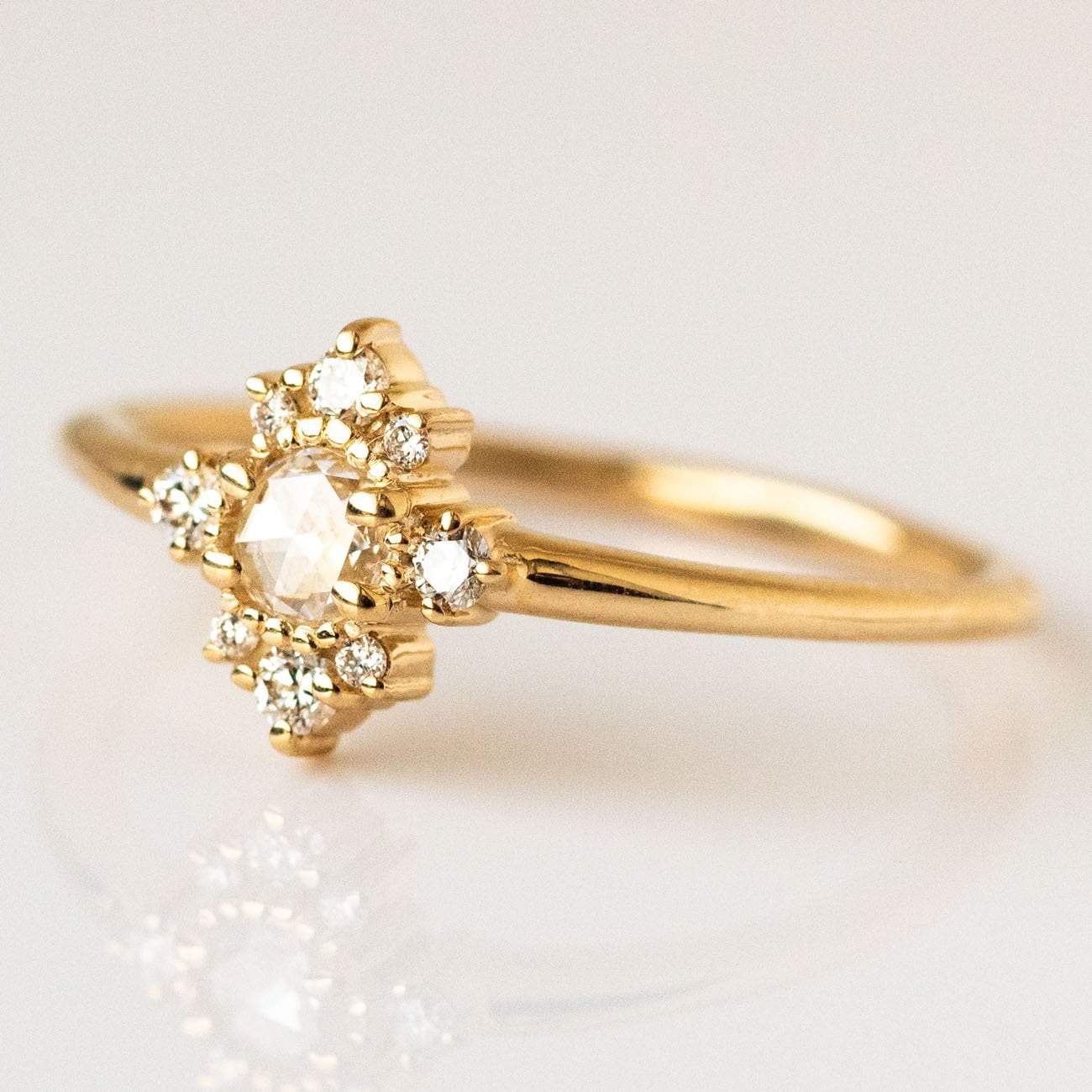 Andromeda Cluster Diamond Ring rings Everett