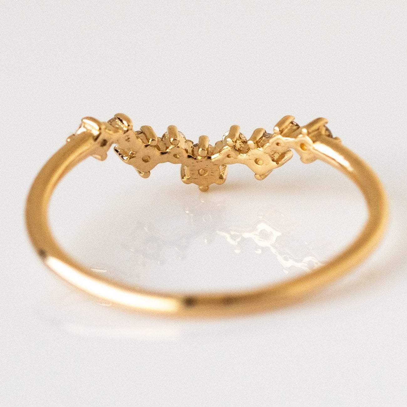 Aster Diamond Cluster Band rings Everett