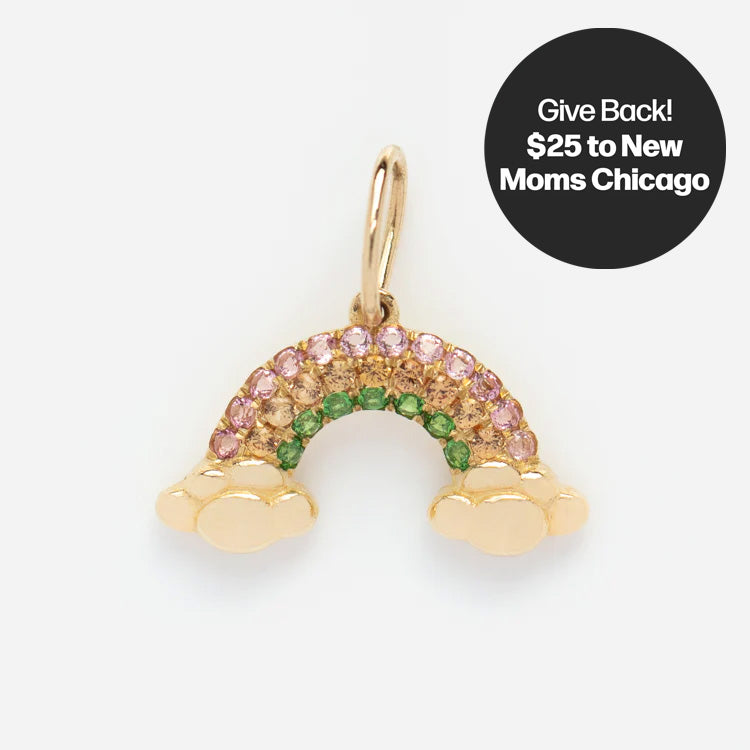 Solid Gold Nature Charm
